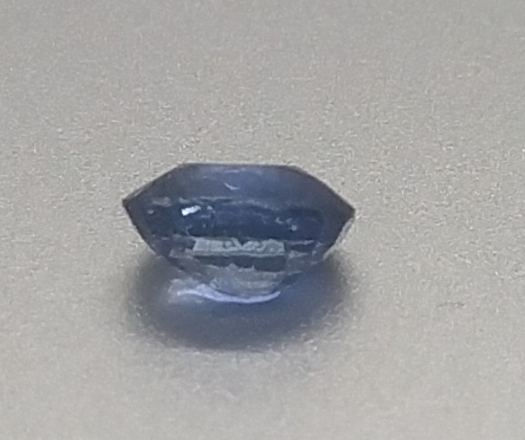 Swiss Lab Certified Natural Blue Sapphire 1.07ct Oval Shape Gemstone