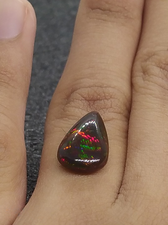 Natural Certified Black Opal: Cosmic Dazzle 3.57cts- NA37 (24)