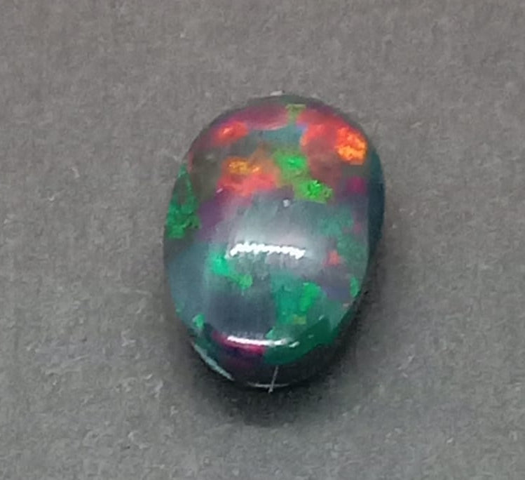 Natural Certified Black Opal: Cosmic Glow 3.63cts- NA39 (24)