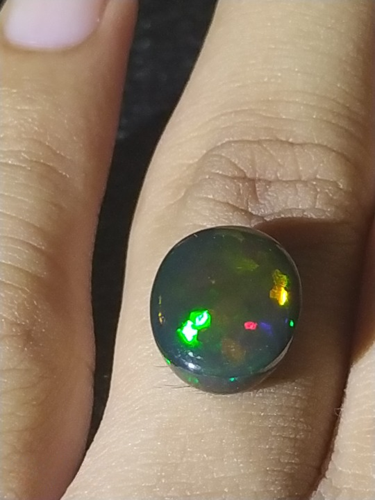 Natural Certified Black Opal: Starry Nightfall 5.03cts- NA40 (24)