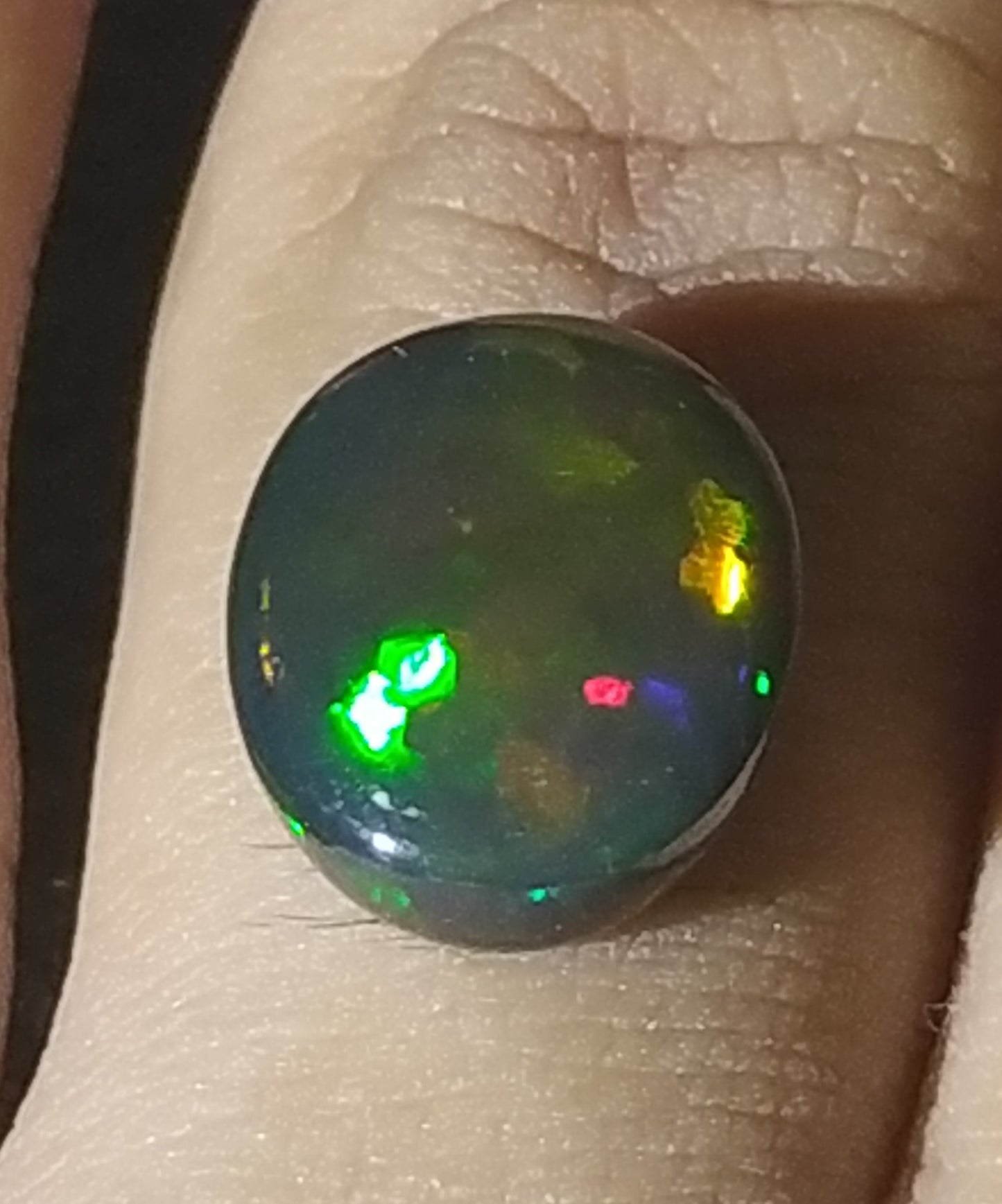 Natural Certified Black Opal: Starry Nightfall 5.03cts- NA40 (24)