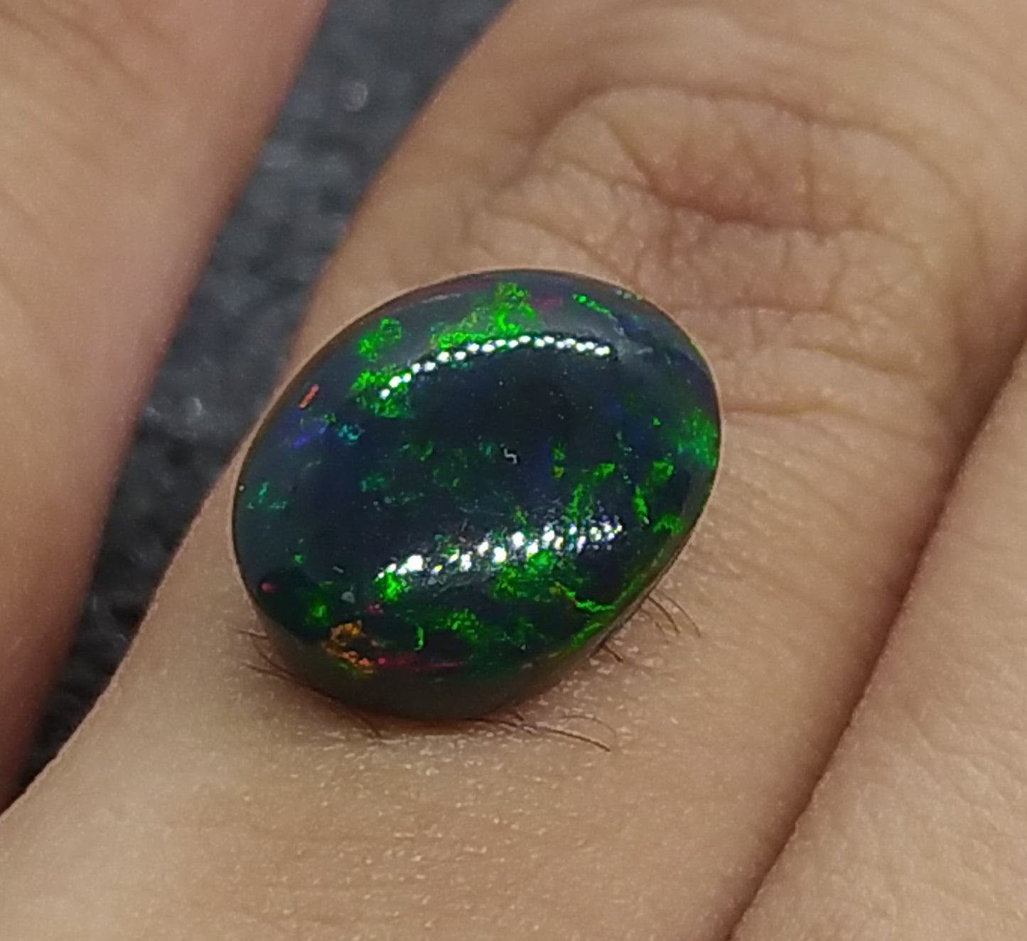 Natural Certified Black Opal: Celestial Harmony 4.31cts- NA41 (24)