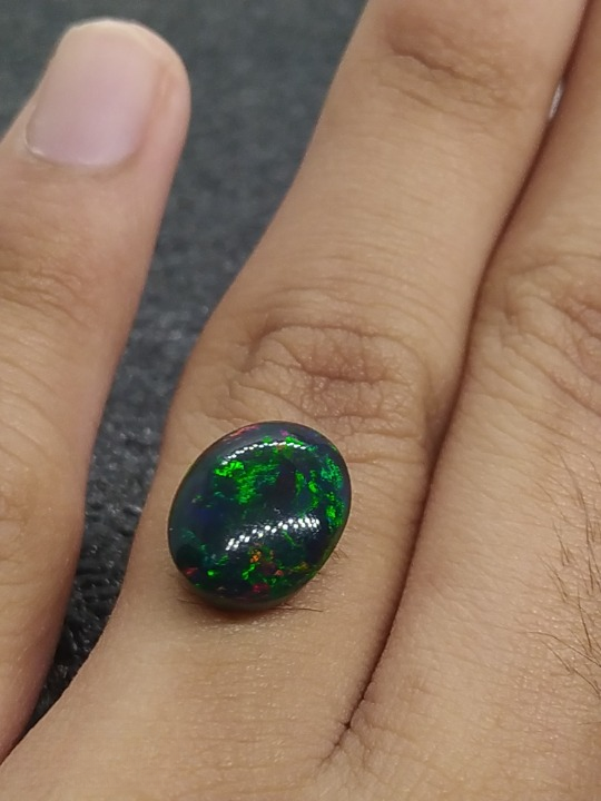 Natural Certified Black Opal: Celestial Harmony 4.31cts- NA41 (24)