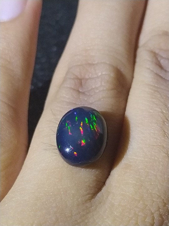 Natural Certified Black Opal: Galaxy Gem 4.48cts- NA50 (24)