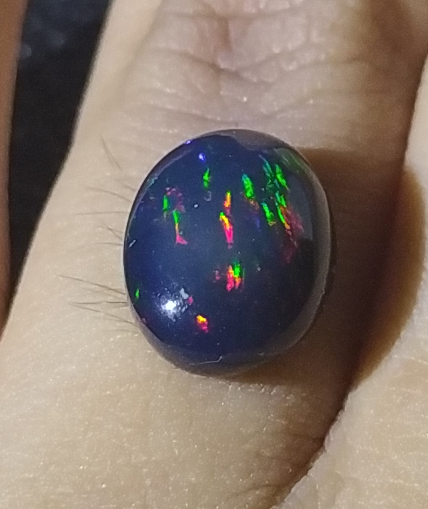 Natural Certified Black Opal: Galaxy Gem 4.48cts- NA50 (24)