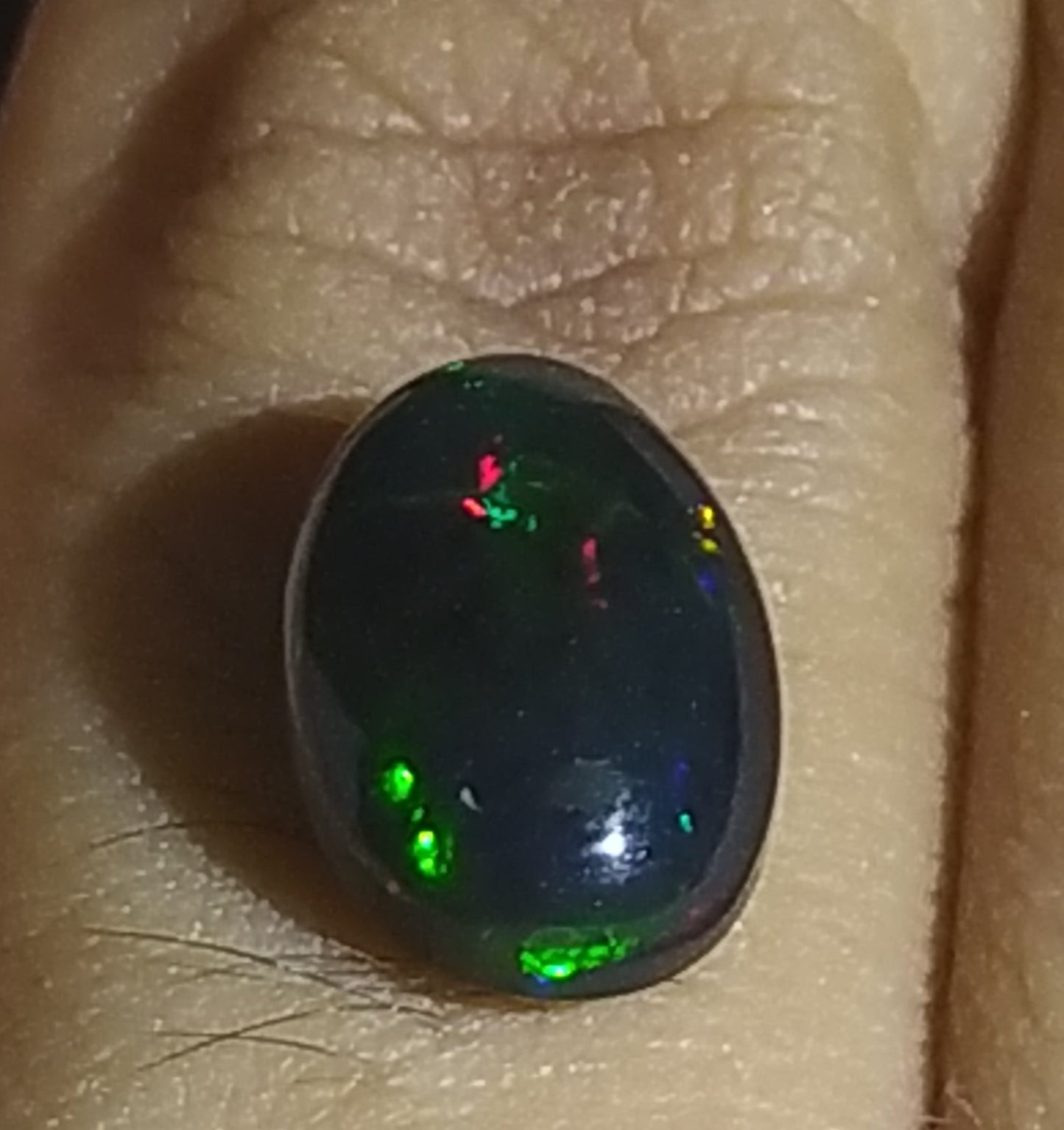 Natural Certified Black Opal: Northern Lights Jewel 2.57cts- NA52 (24)