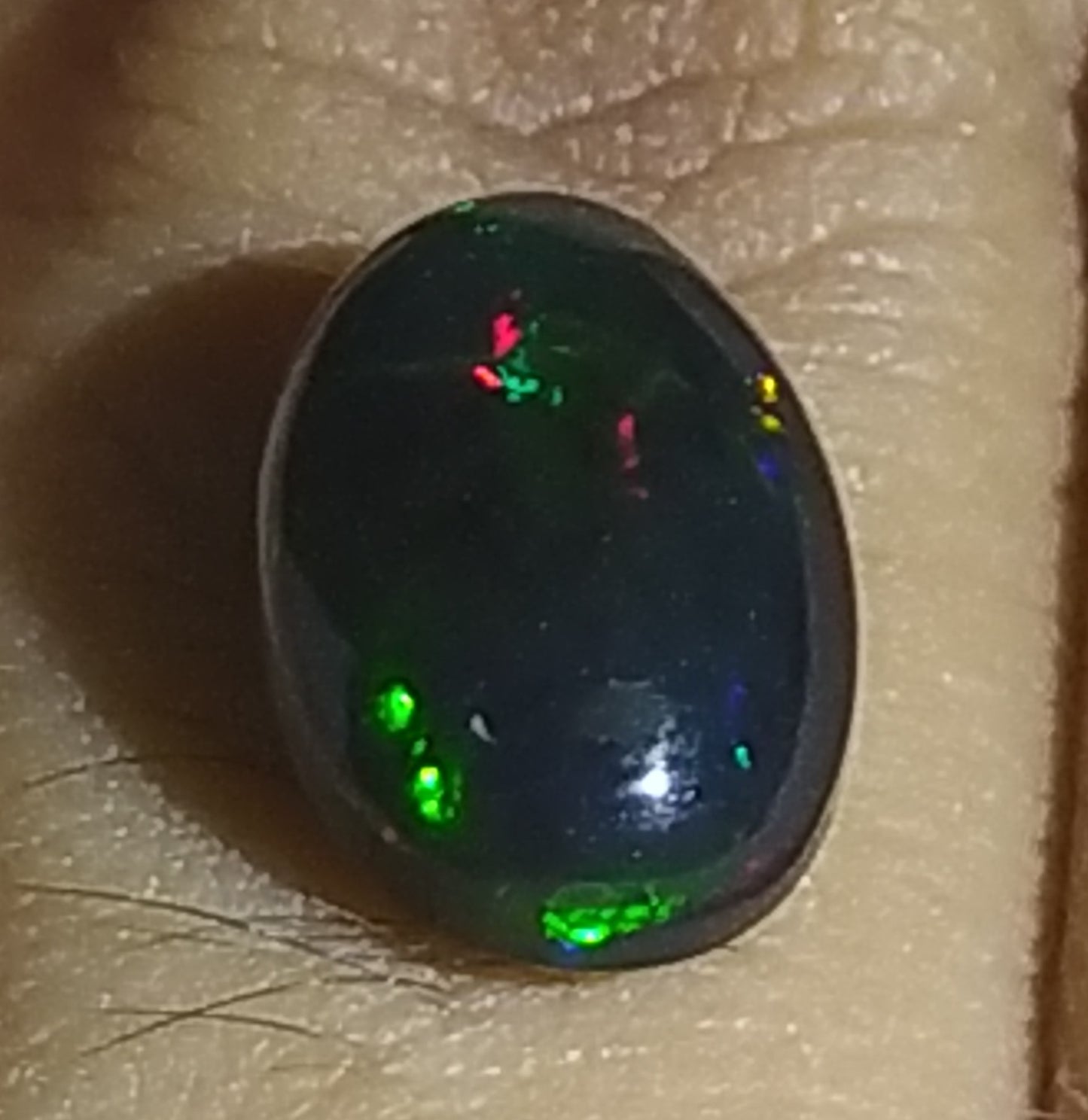 Natural Certified Black Opal: Northern Lights Jewel 2.57cts- NA52 (24)