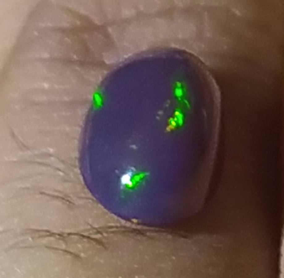 Natural Certified Black Opal: Ethereal Jewel 2.30cts- NA53 (24)