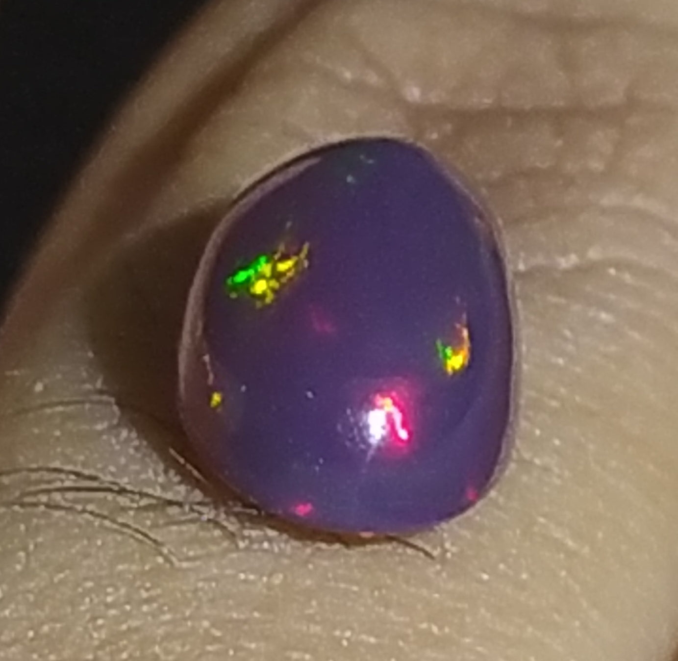 Natural Certified Black Opal: Ethereal Jewel 2.30cts- NA53 (24)