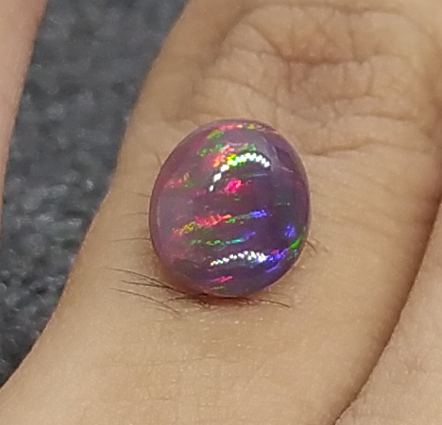 Natural Certified Black Opal: Holographic Haven 1.87cts- NA54 (24)