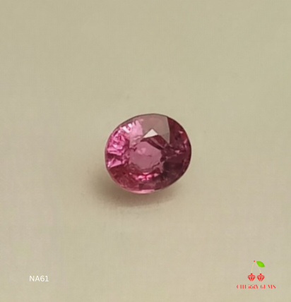 Natural Certified Pink Sapphire: Pink Purity 0.79cts- NA61 (24)