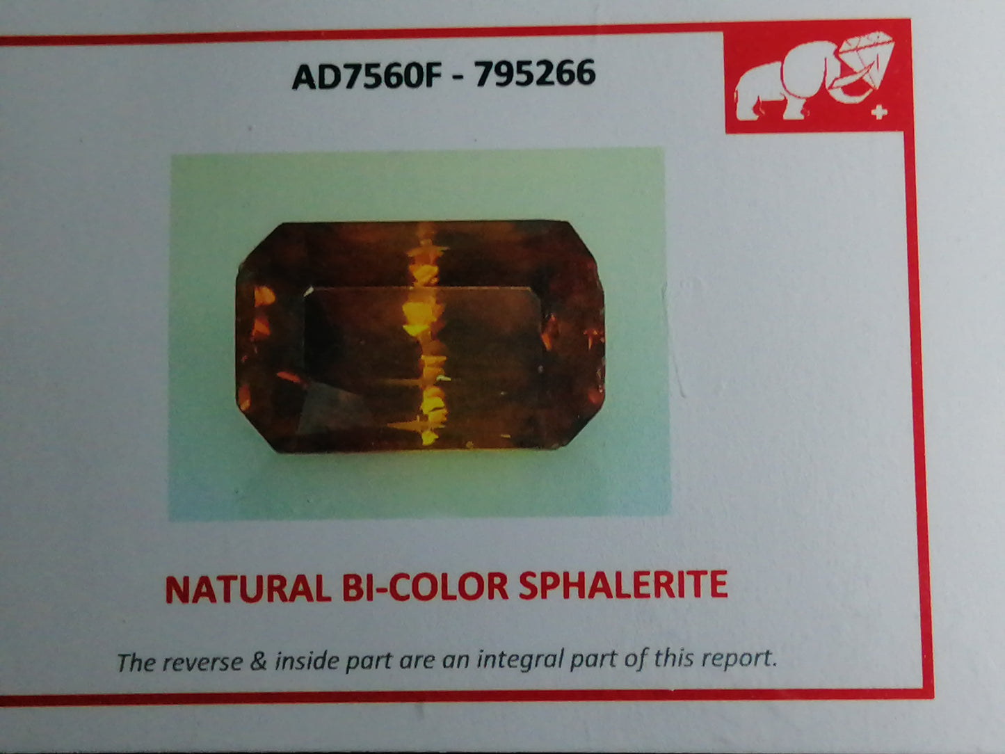 Natural Swiss Lab Certified Spaherlite: Celestial Flame Stone 6.79cts- OS04 (24)