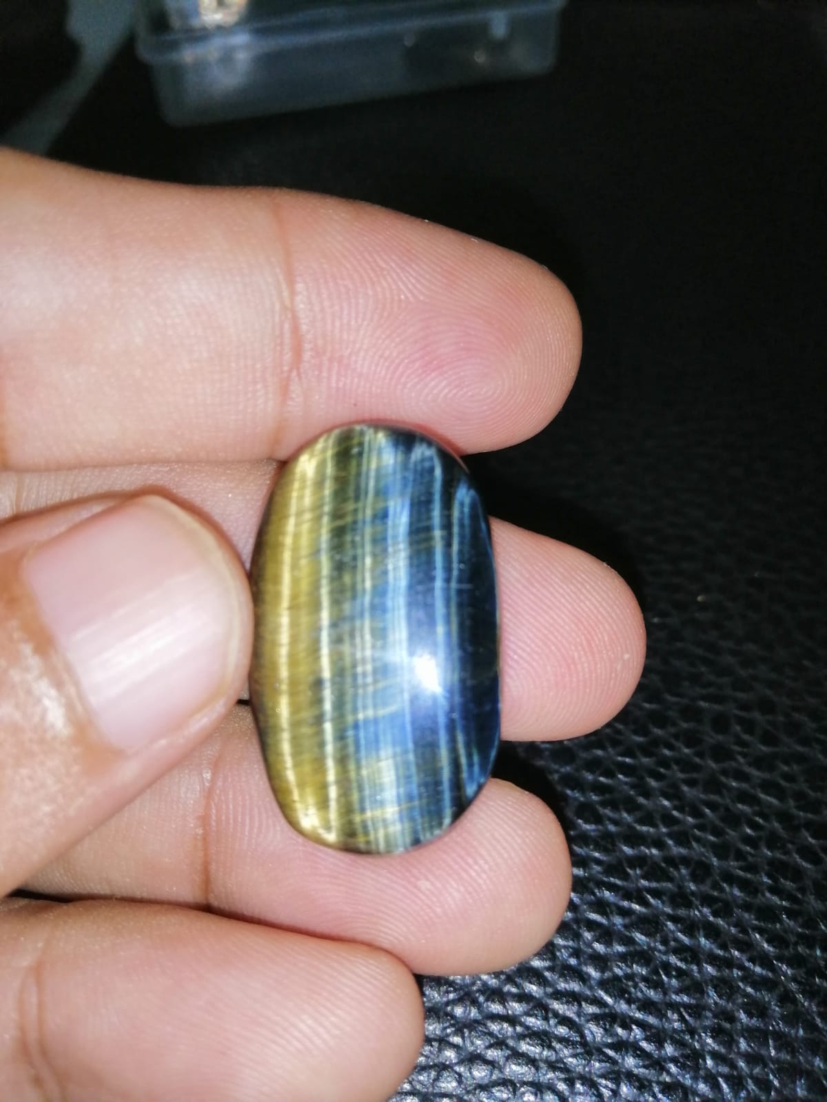 Natural Blue Pietersite Oval Shape Beautiful Cabochon Loose Gemstone PT05