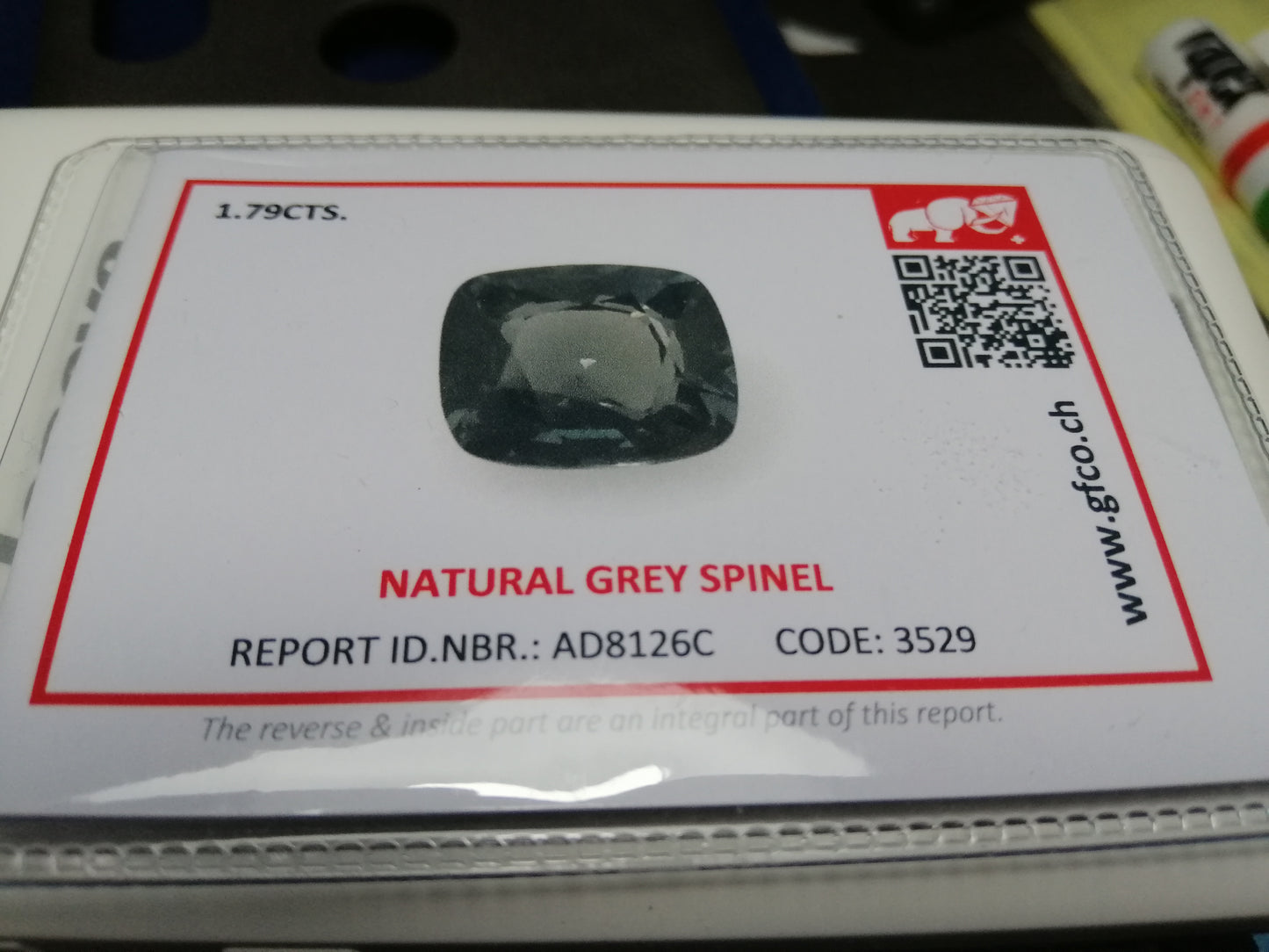 Natural Certified Spinel: Galactic Treasure 1.79cts- SP18 (24)