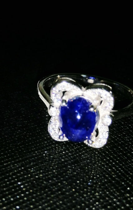 Natural Swiss Lab Certified Sapphire (SIZE 7.5) SR34