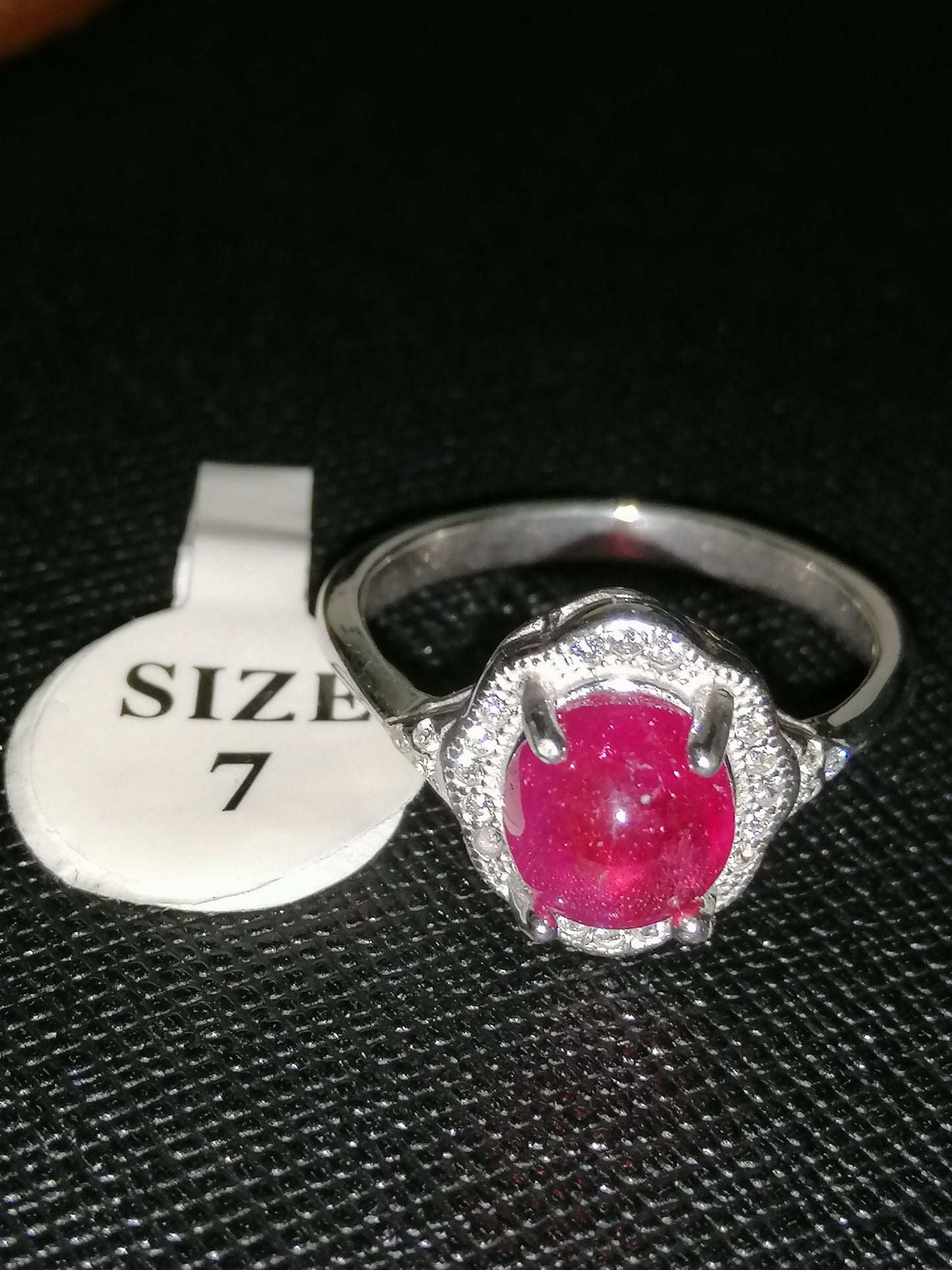 Natural Swiss Lab Certified Ruby (SIZE 7) SR40