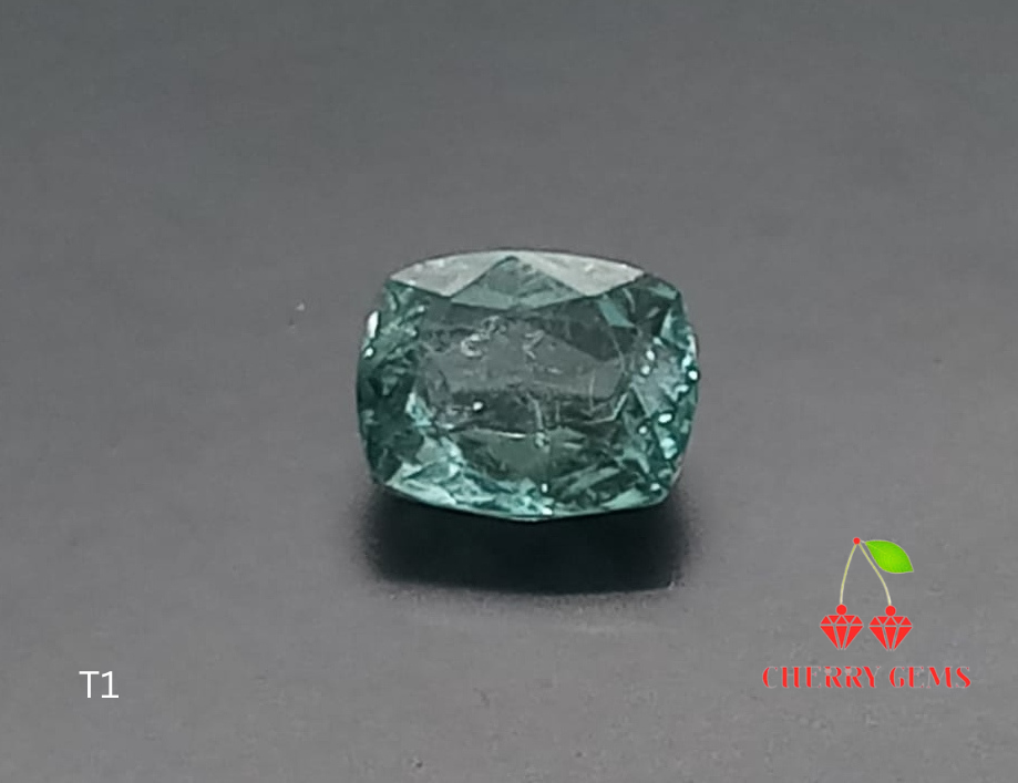 Natural Swiss Lab Certified Certified Tourmaline: Indicolite Tourmaline  1.7cts- T1 (24)