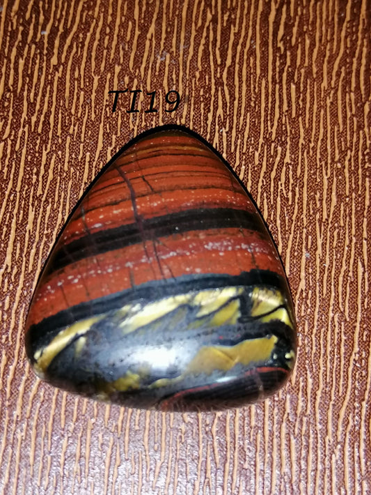 NATURAL IRON TIGER EYE CABOCHON LOOSE GEMSTONE