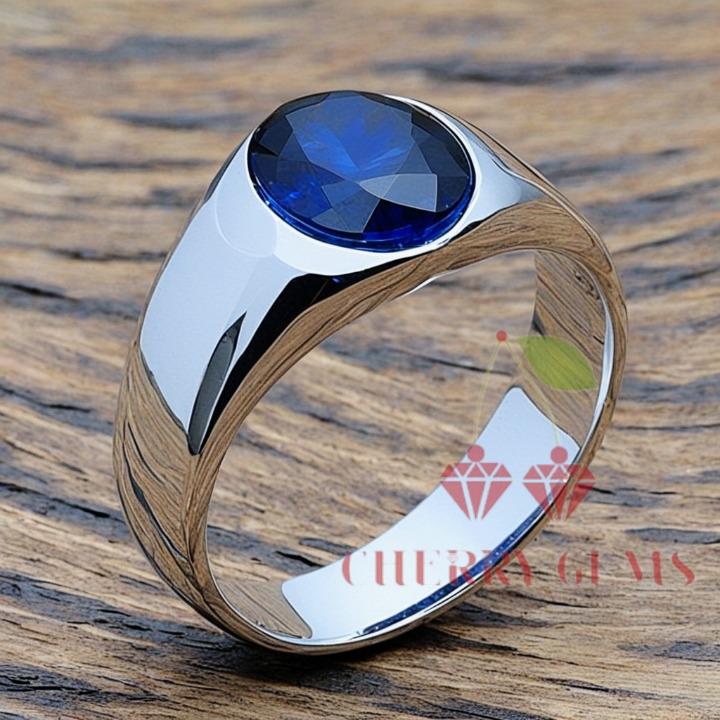 Majestic Blue Sapphire Ring