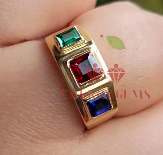 Eternal Triad: The Multicolored Stone Ring