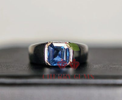 Sapphire Serenity: Elegant Ring MR-CE1