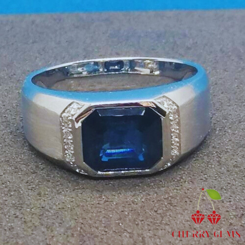 3.47 Swiss lab Certified Blue Sapphire