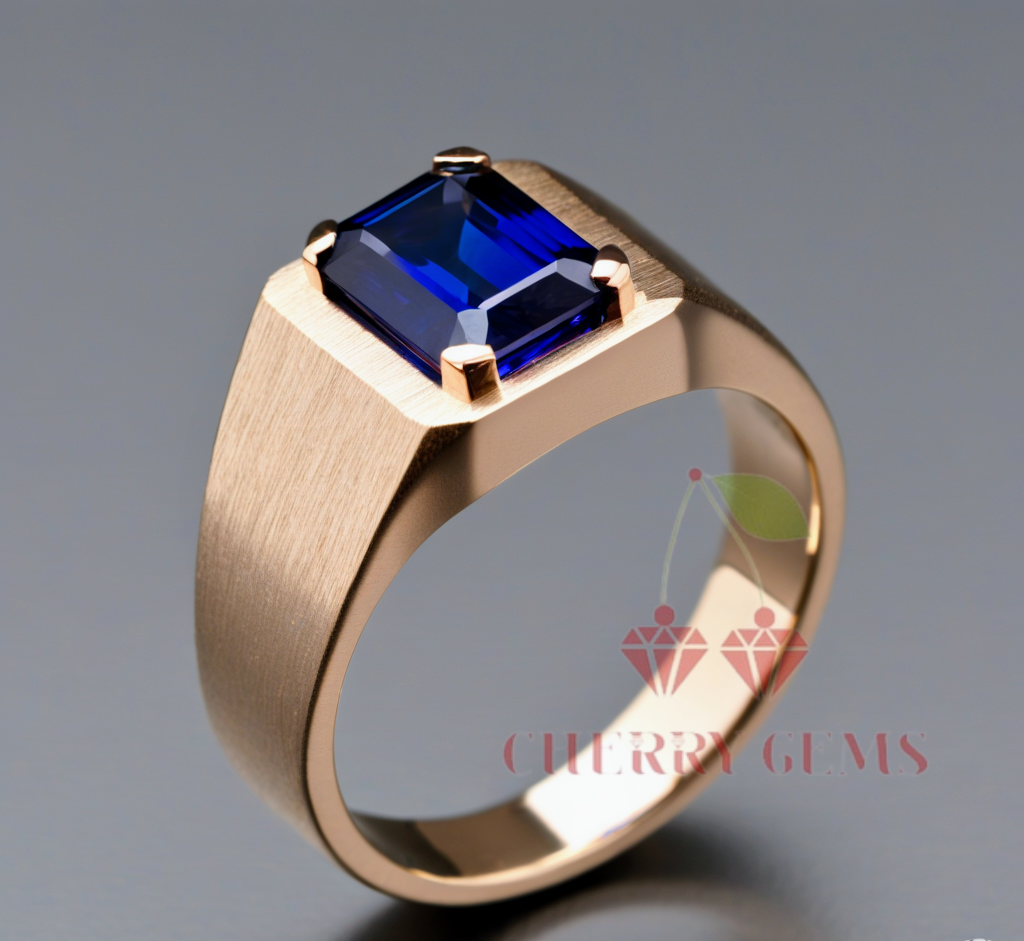 Royal Blue Elegance Ring