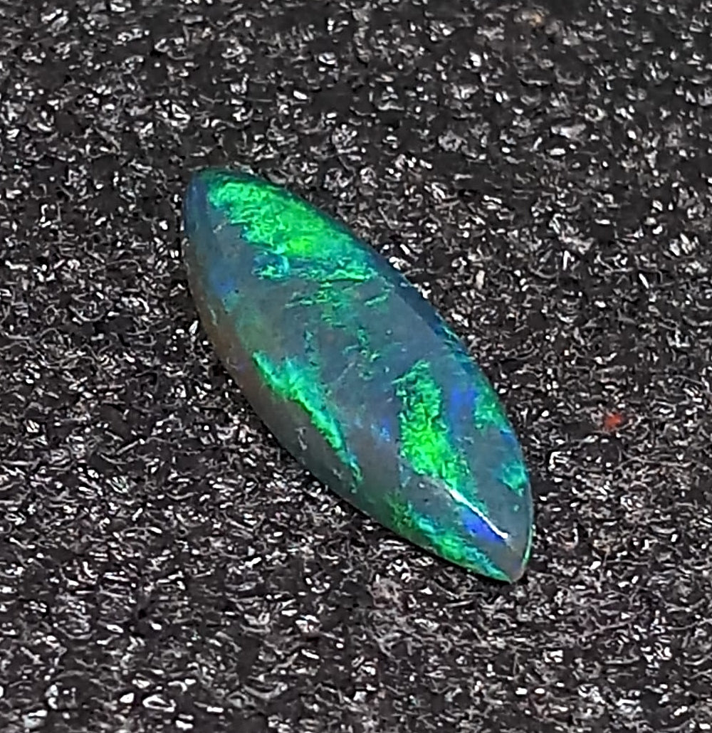 Natural Black Opal: Dark Luster Luminary 4.35cts- BO1 (24)