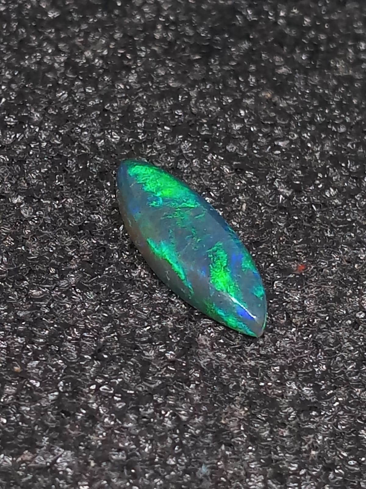 Natural Black Opal: Dark Luster Luminary 4.35cts- BO1 (24)