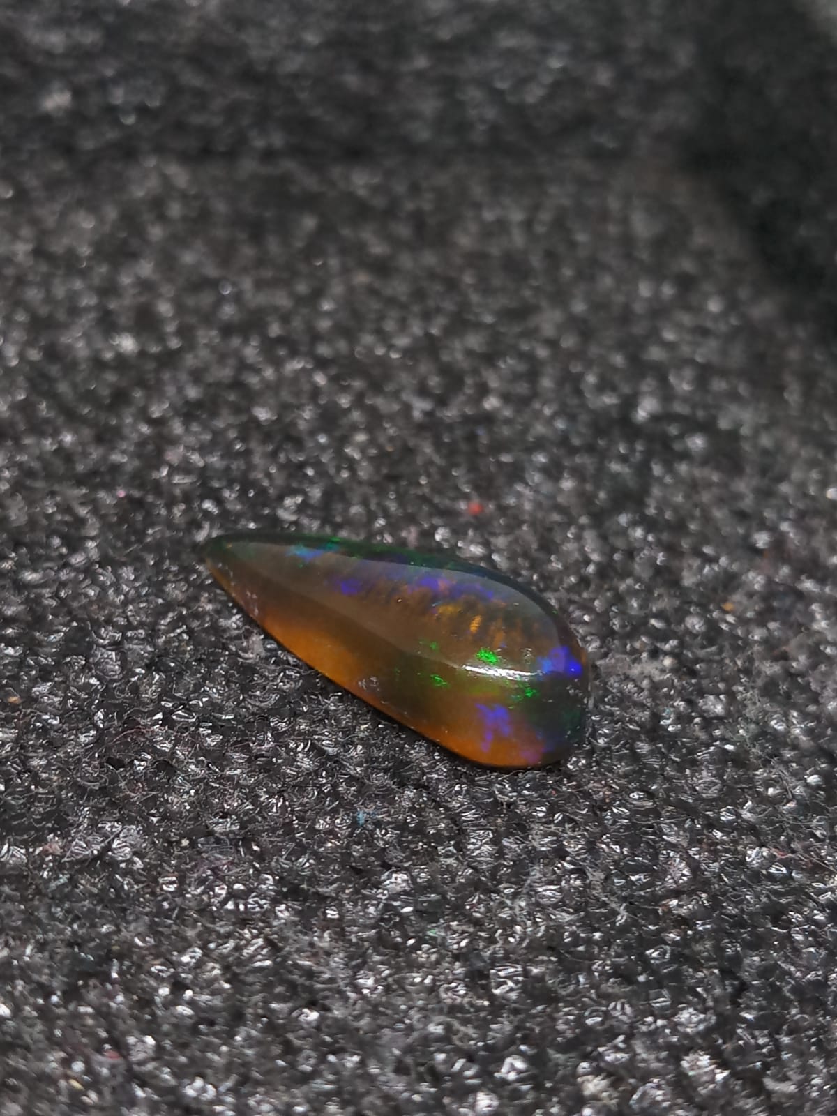 Natural Black Opal: Dark Mirage Opal 5.90cts- BO2 (24)