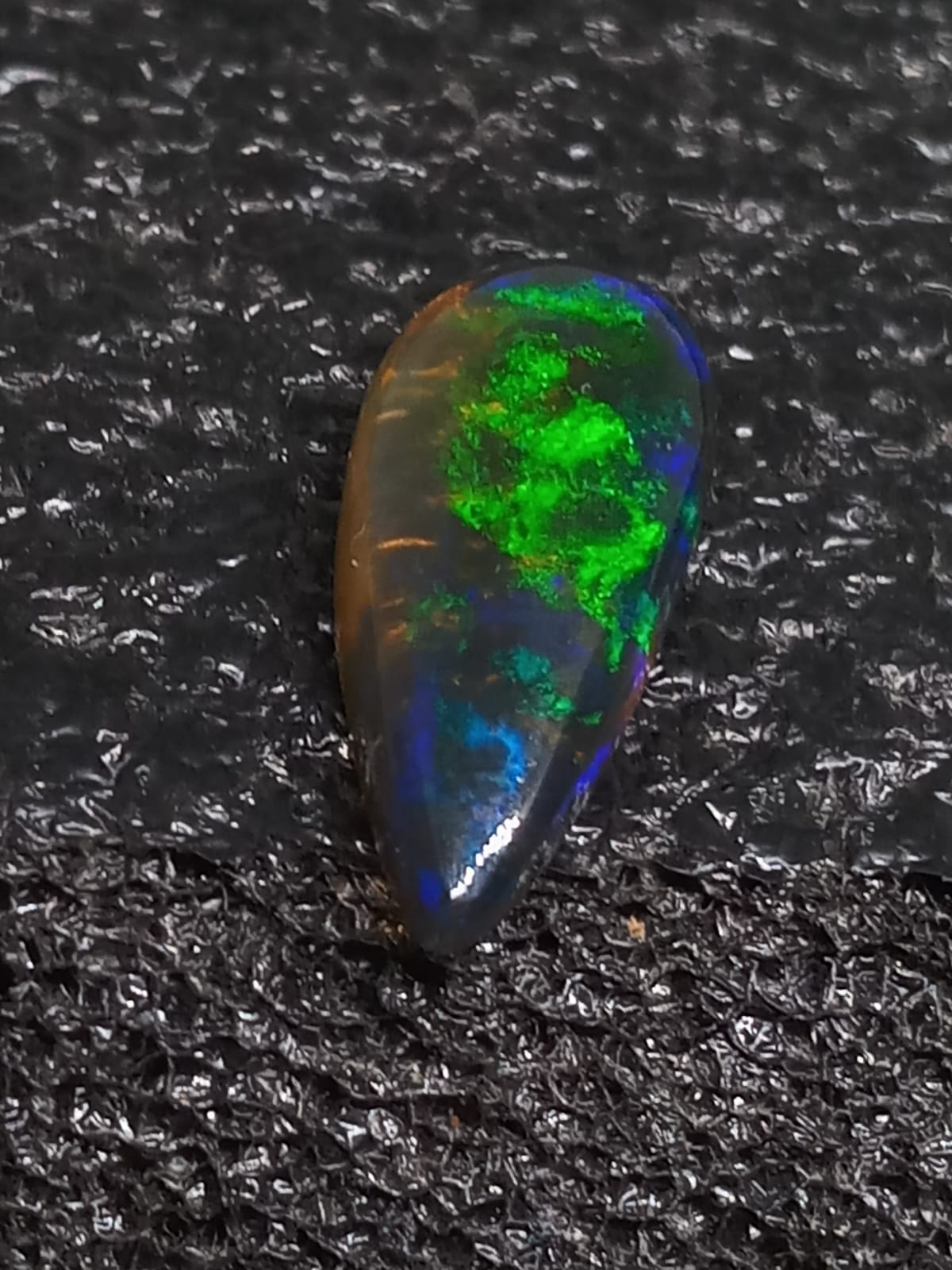 Natural Black Opal: Dark Mirage Opal 5.90cts- BO2 (24)