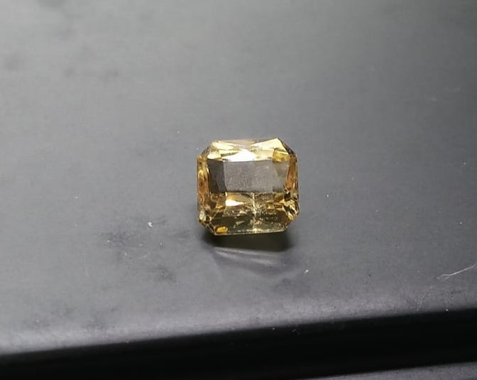 Natural Unheated Yellow Sapphire: Sunlit Serenity 1.26cts- YS6 (24)