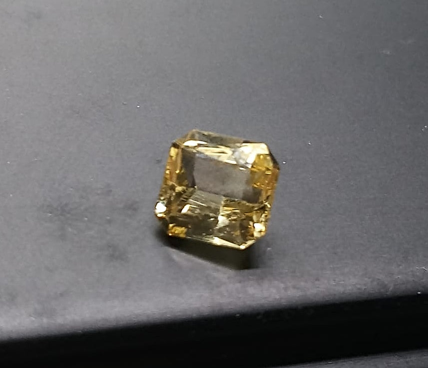 Natural Unheated Yellow Sapphire: Sunlit Serenity 1.26cts- YS6 (24)