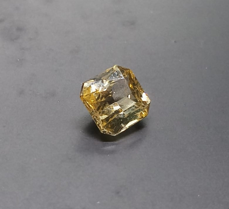 Natural Unheated Yellow Sapphire: Sunlit Serenity 1.26cts- YS6 (24)