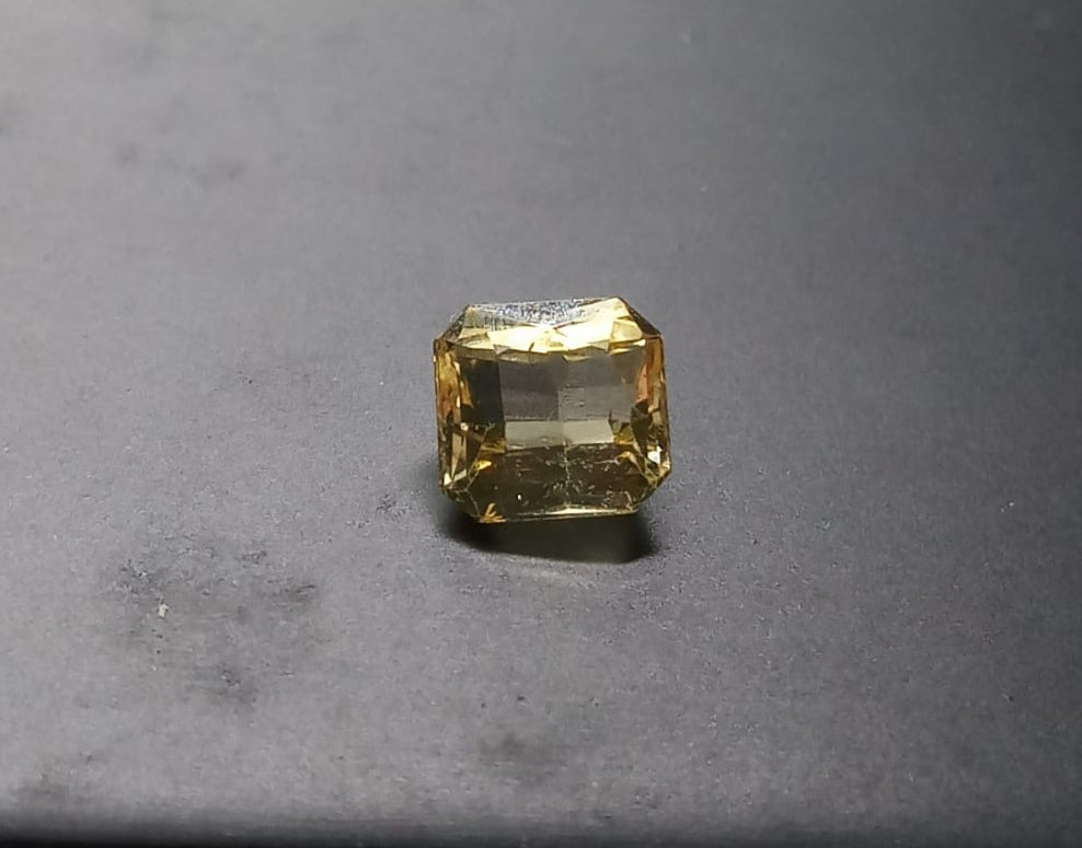 Natural Unheated Yellow Sapphire: Sunlit Serenity 1.26cts- YS6 (24)