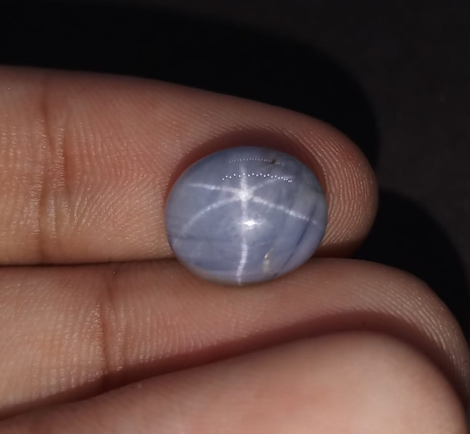 Natural Star Sapphire:  Astral Radiance 8.50cts- SS2 (24)