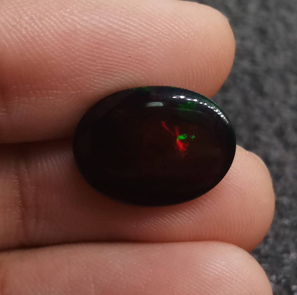 Natural Black Opal:  Phantom Gleam 4.24cts- BO17 (24)