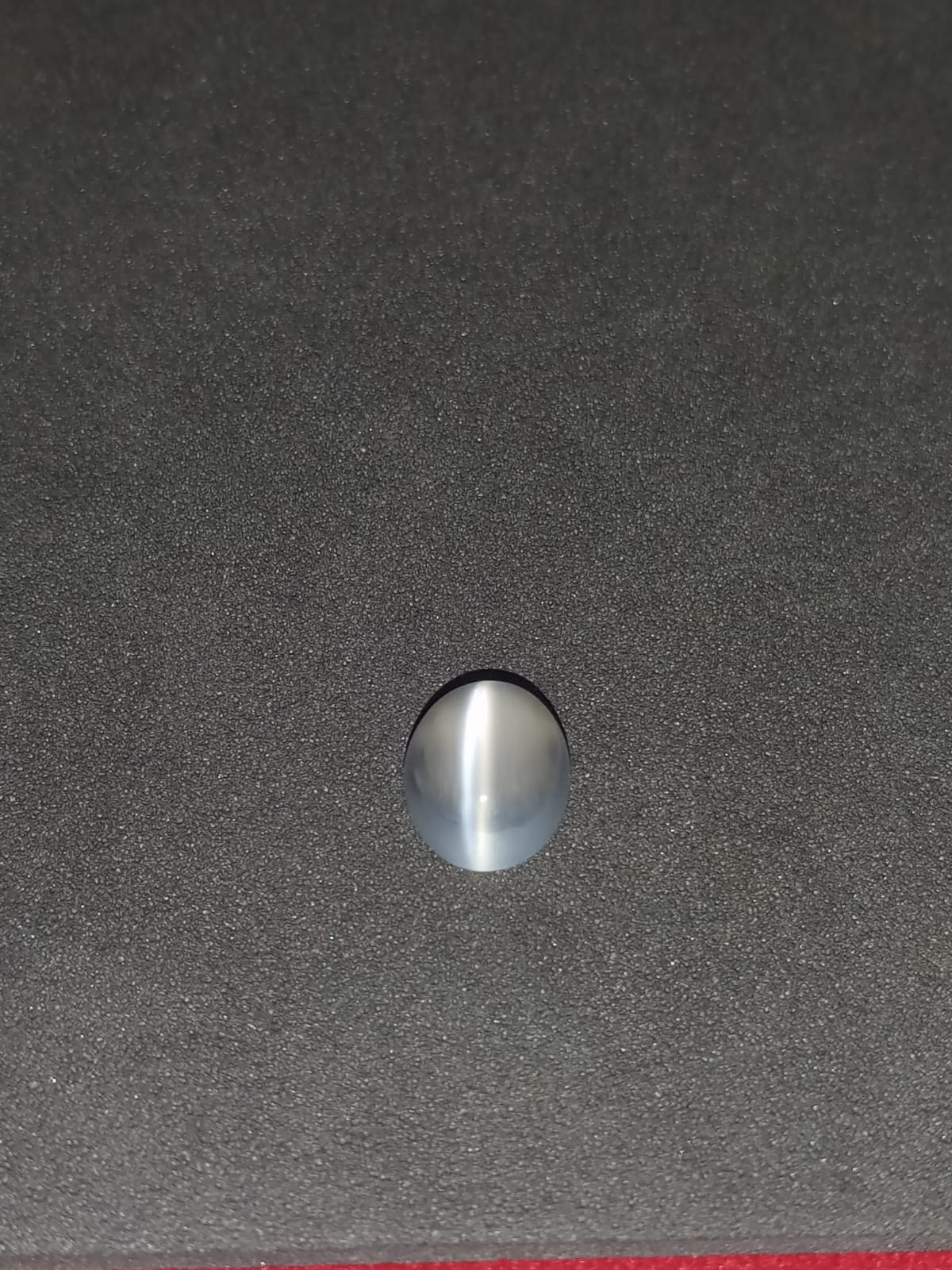 Natural White Moonstone Catseye Gemstone 4.6cts - WMC3 (24)