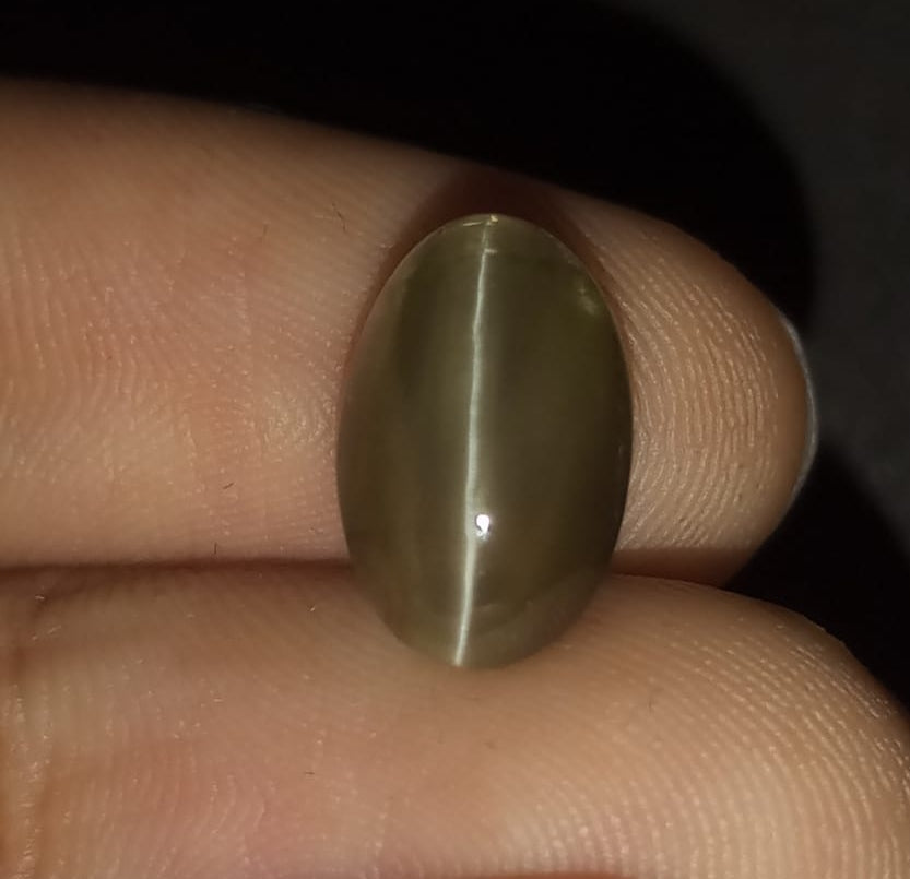 Natural Sillimanite Catseye Gemstone 6cts-  SIC3 (24)