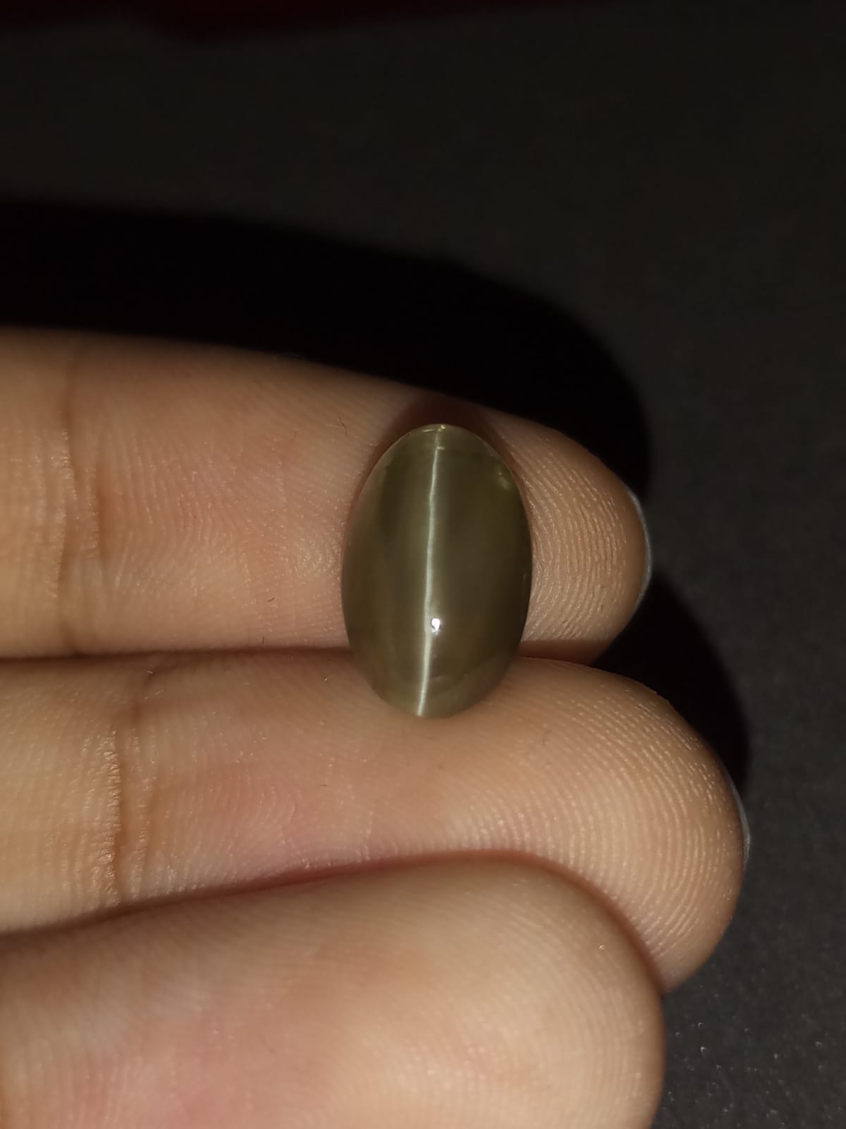 Natural Sillimanite Catseye Gemstone 6cts-  SIC3 (24)