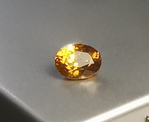 Natural Yellow Zircon: Golden Fire 2.9cts - YZ1 (24)