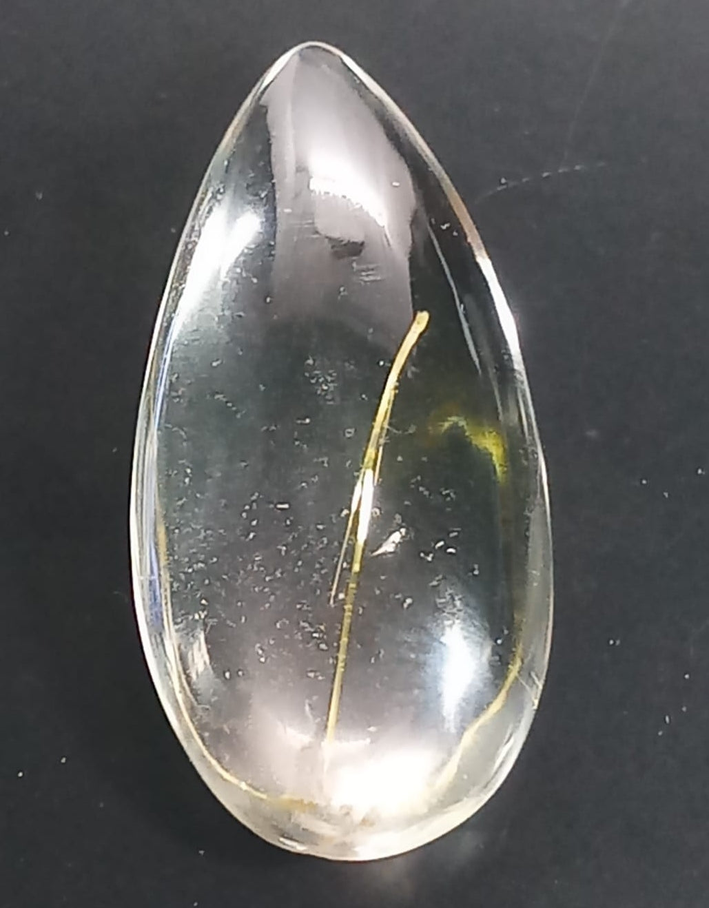 Natural Rutilated Quartz: Gold Vein Essence 19.6cts- RQT07 (24)