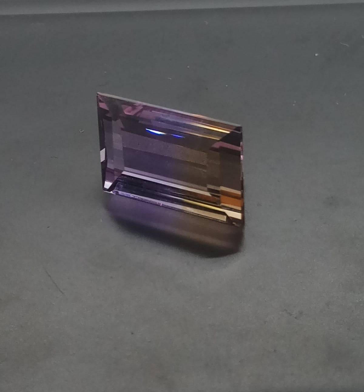 Natural Certified Parallelogram Ametrine: Lavender Gold 10.30cts- AMET30 (24)