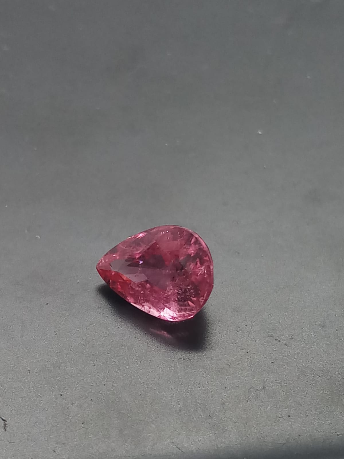 Natural Pear Shaped Tourmaline: HaloTint Jewel 1.95cts- TO03 (24)