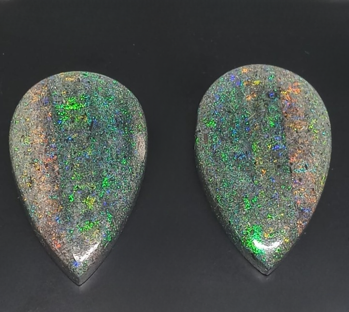 Natural Australian Opal: Aurora Glow  44.5cts- OP01 (24)