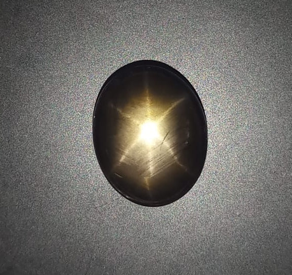 Natural Black Star Sapphire: Shadow Veil 15.42cts- BSS101 (24)