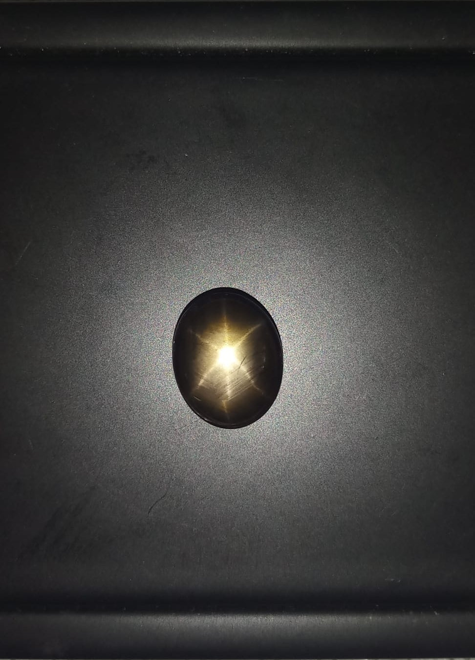 Natural Black Star Sapphire: Shadow Veil 15.42cts- BSS101 (24)