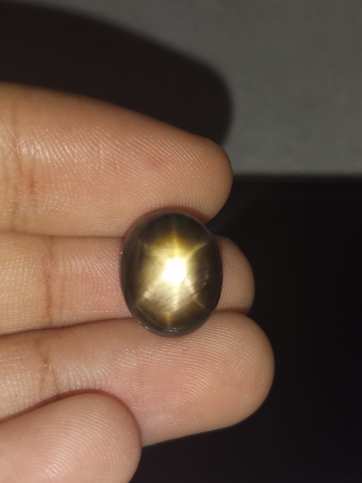 Natural Black Star Sapphire: Shadow Veil 15.42cts- BSS101 (24)