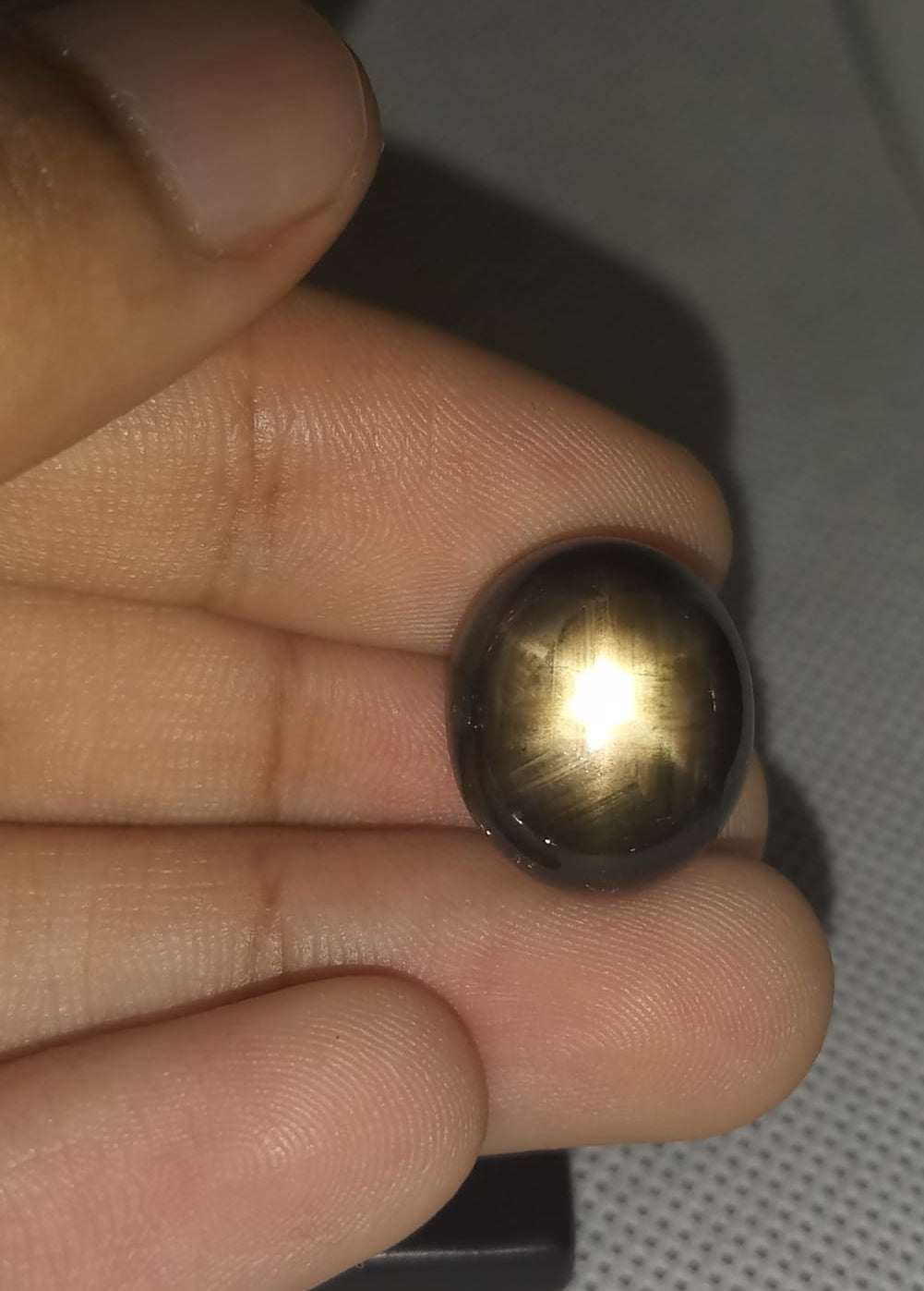 Natural Black Star Sapphire: Stellar Shadows 26.75cts- BSS102 (24)