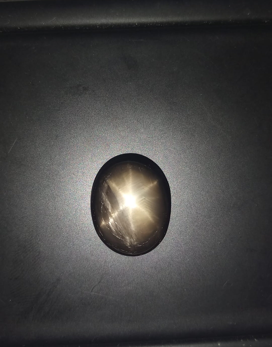 Natural Black Star Sapphire: Noir Galaxy 25.40cts- BSS105 (24)